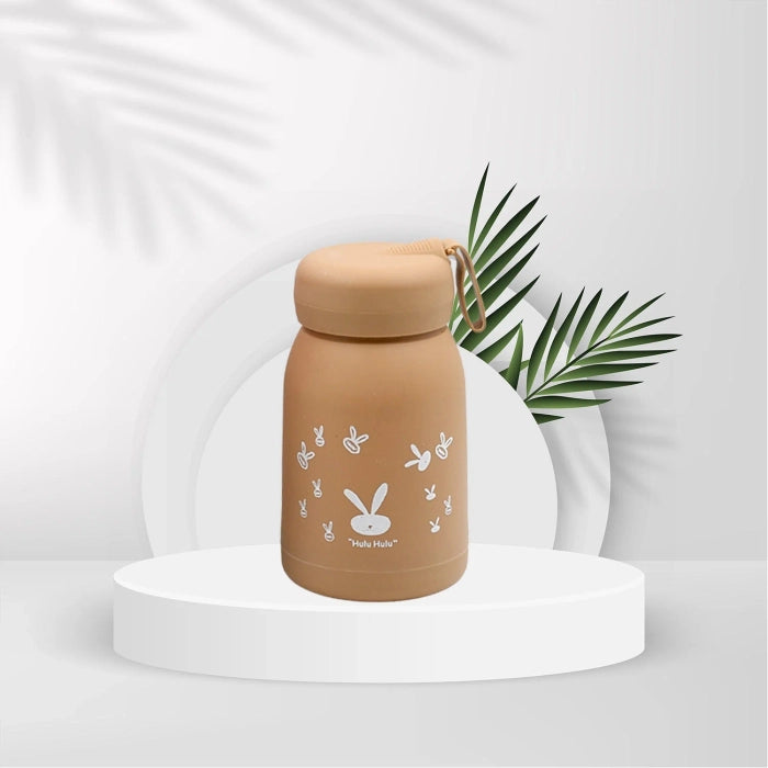 Rabbit Water Bottle 330ml – Cute Insulated Flask for Kids & Adults